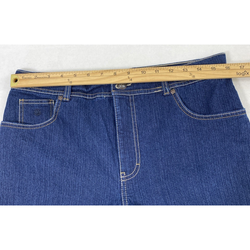 Gloria Vanderbilt Capri Shorts Womens Size 14P Dark Wash Denim‎ Jean - Picture 7 of 12